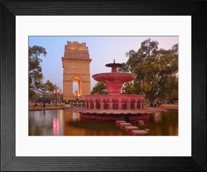 Framed Print : India Gate, New Delhi, National Capital Territory, India Framed Print : India Gate, New Delhi, National Capital Territory, India
