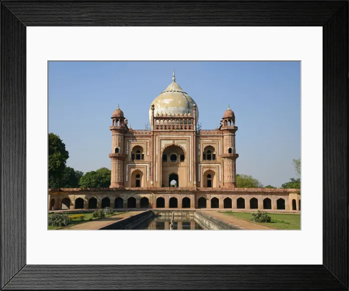 Framed Print : Safdarjungs Tomb, New Delhi, National Capital Territory, India Framed Print : Safdarjungs Tomb, New Delhi, National Capital Territory, India