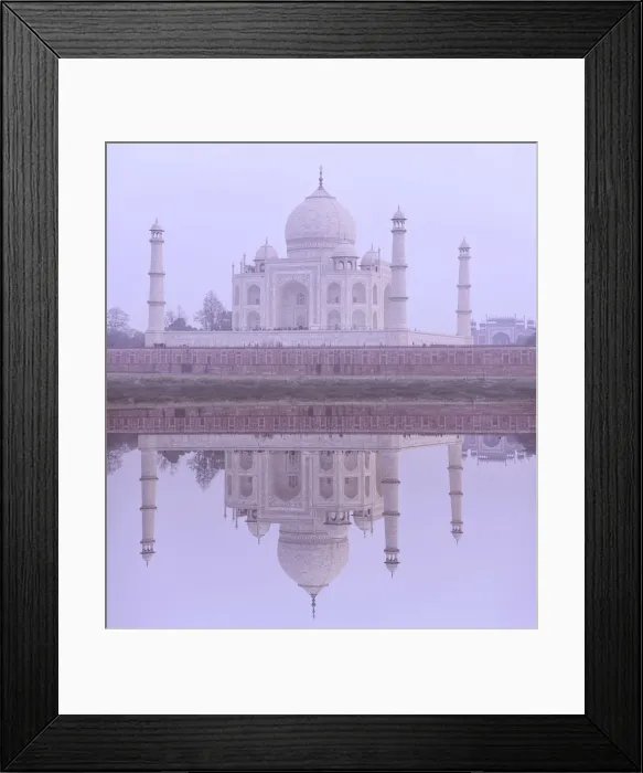 Framed Print : The Taj Mahal, UNESCO World Heritage Site, Agra, Uttar Pradesh, India