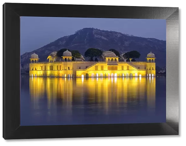 The Lake Palace, Jal Mahal, city of Jaipur, Rajasthan, India