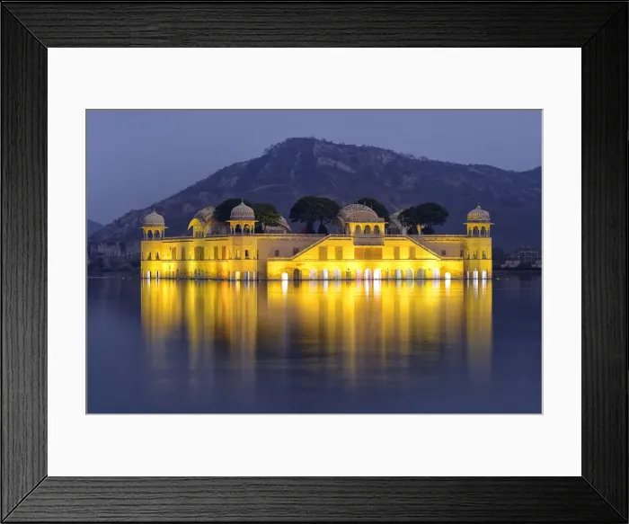 Framed Print : The Lake Palace, Jal Mahal, city of Jaipur, Rajasthan, India Framed Print : The Lake Palace, Jal Mahal, city of Jaipur, Rajasthan, India