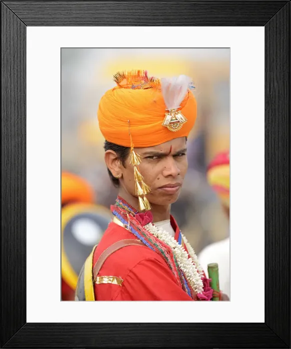 Framed Print : Braj Mahotsau festival, Bharatpur, Rajasthan, India, asia