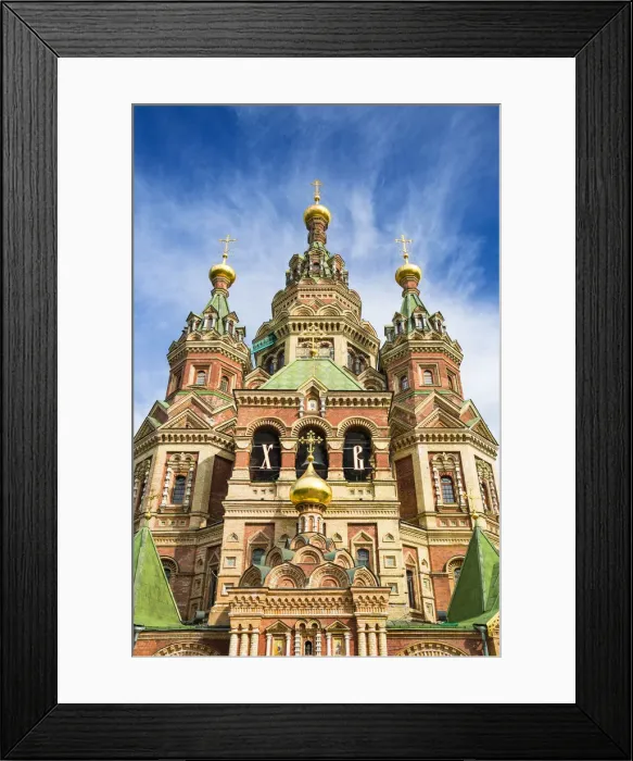 Framed Print : Peter and Paul Cathedral, Petergof, Saint Petersburg, Russia Framed Print : Peter and Paul Cathedral, Petergof, Saint Petersburg, Russia
