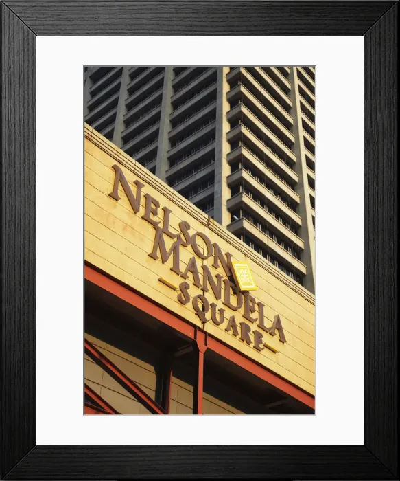 Framed Print : Nelson Mandela Square, Sandton, Johannesburg, Gauteng, South Africa Framed Print : Nelson Mandela Square, Sandton, Johannesburg, Gauteng, South Africa