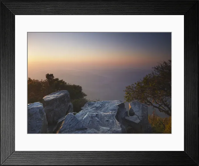 Framed Print : Gods Window at dawn, Drakensberg Escarpment, Mpumalanga, South Africa Framed Print : Gods Window at dawn, Drakensberg Escarpment, Mpumalanga, South Africa