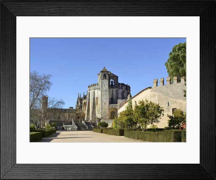 Framed Print : The Charola, with its origin in the 12th century, was the Templar Knights oratorium Framed Print : The Charola, with its origin in the 12th century, was the Templar Knights oratorium