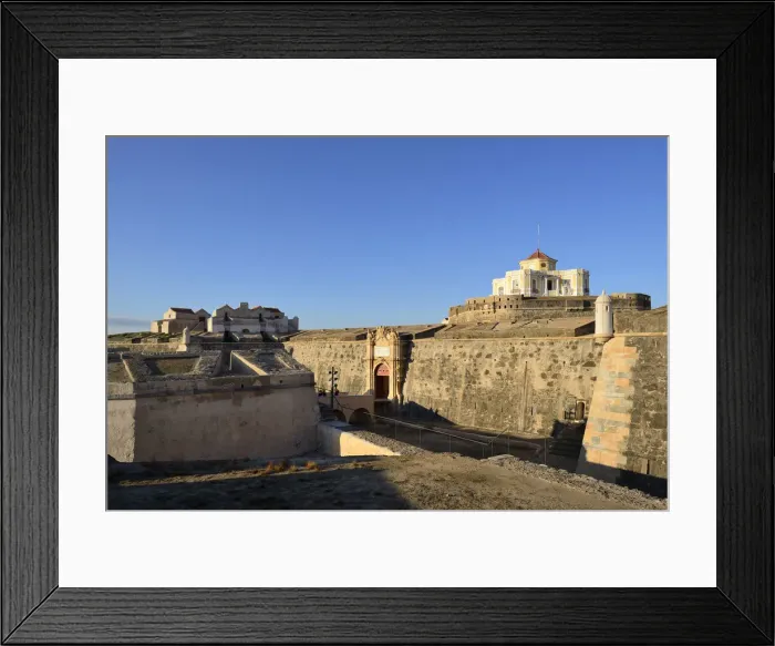 Framed Print : Main entrance to the Graca Fort at the city of Elvas