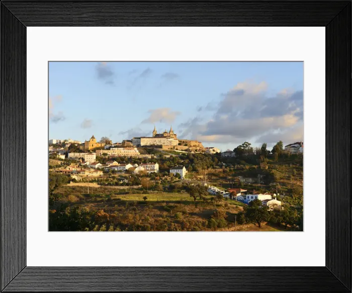 Framed Print : Portalegre in the afternoon light. Alentejo, Portugal Framed Print : Portalegre in the afternoon light. Alentejo, Portugal