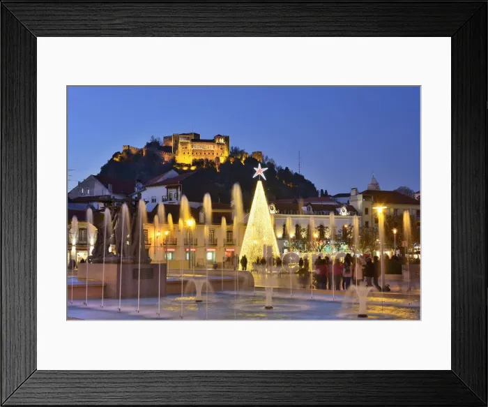 Framed Print : Leiria castle dating back to the 12th century. Portugal Framed Print : Leiria castle dating back to the 12th century. Portugal