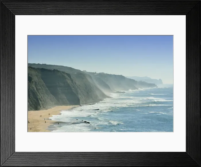Framed Print : Magoito beach in the Sintra-Cascais Natural Park, Portugal Framed Print : Magoito beach in the Sintra-Cascais Natural Park, Portugal
