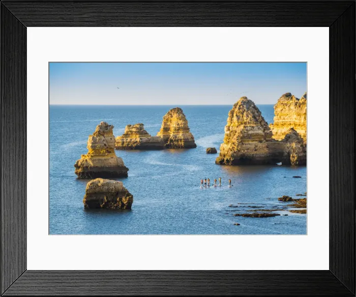 Framed Print : Portugal, Algarve, Faro district, Lagos, Dona Ana Beach Framed Print : Portugal, Algarve, Faro district, Lagos, Dona Ana Beach