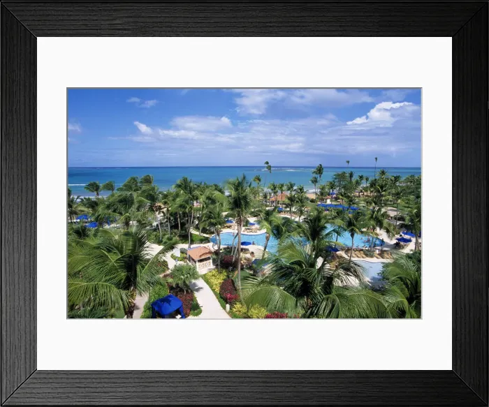 Framed Print : Wyndham Rio Mar Beach Resort, Puerto Rico, Caribbean Framed Print : Wyndham Rio Mar Beach Resort, Puerto Rico, Caribbean