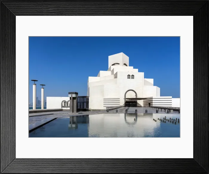 Framed Print : Museum of Islamic Art, Doha, Qatar Framed Print : Museum of Islamic Art, Doha, Qatar