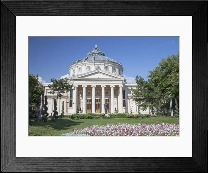 Framed Print : Romanian Athenaeum, Piata Revolutiei, Bucharest, Romania Framed Print : Romanian Athenaeum, Piata Revolutiei, Bucharest, Romania