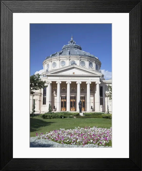 Framed Print : Romanian Athenaeum, Piata Revolutiei, Bucharest, Romania Framed Print : Romanian Athenaeum, Piata Revolutiei, Bucharest, Romania