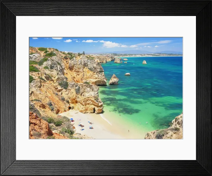 Framed Print : Camilo beach, Lagos, Algarve, Portugal Framed Print : Camilo beach, Lagos, Algarve, Portugal