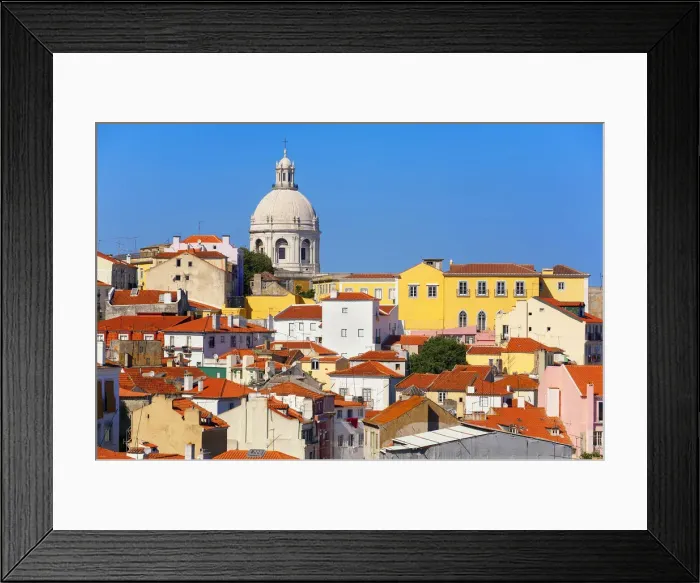 Framed Print : Alfama District, Lisbon, Portugal Framed Print : Alfama District, Lisbon, Portugal