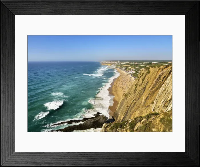 Framed Print : Praia Grande, Sintra. Portugal Framed Print : Praia Grande, Sintra. Portugal