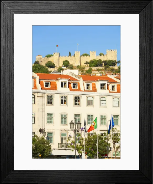 Framed Print : Saint George Castle, Lisbon, Portugal Framed Print : Saint George Castle, Lisbon, Portugal