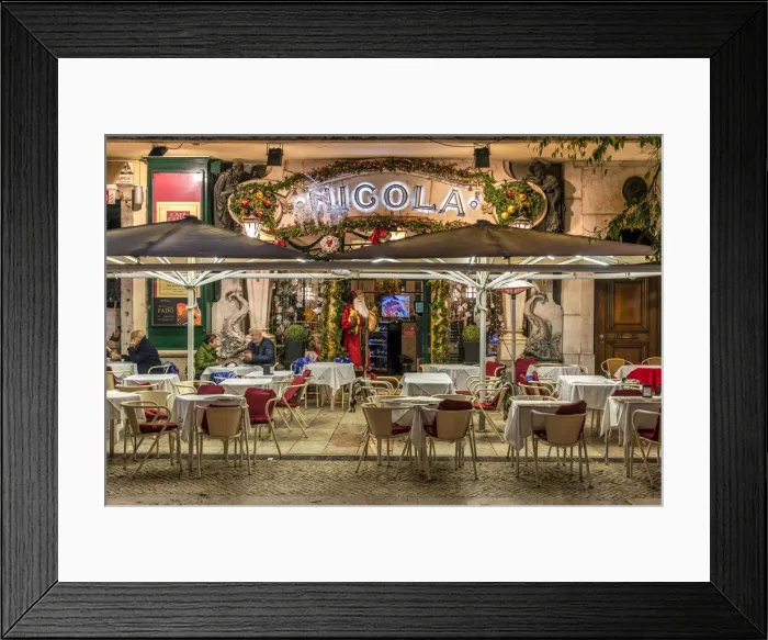 Framed Print : Cafe Nicola, Rossio Square, Lisbon, Portugal Framed Print : Cafe Nicola, Rossio Square, Lisbon, Portugal