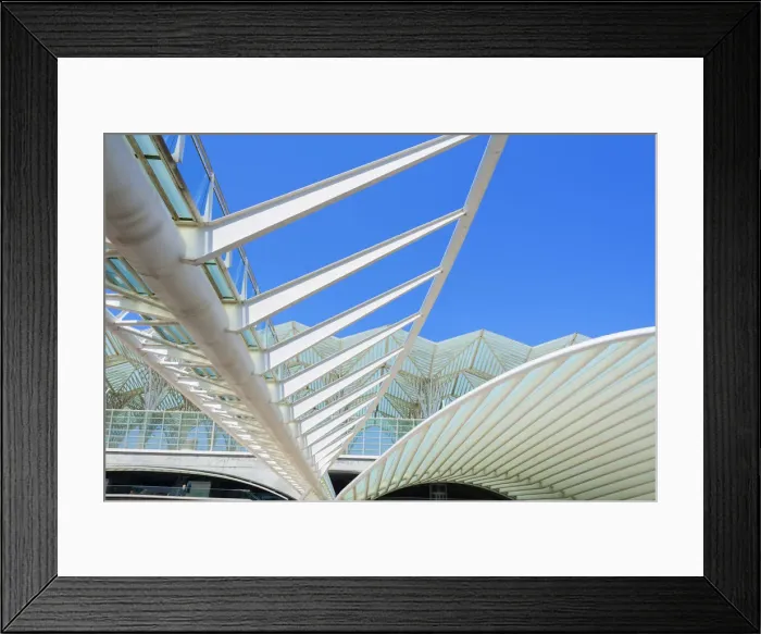 Framed Print : Oriente railway station, Lisbon, Portugal Framed Print : Oriente railway station, Lisbon, Portugal