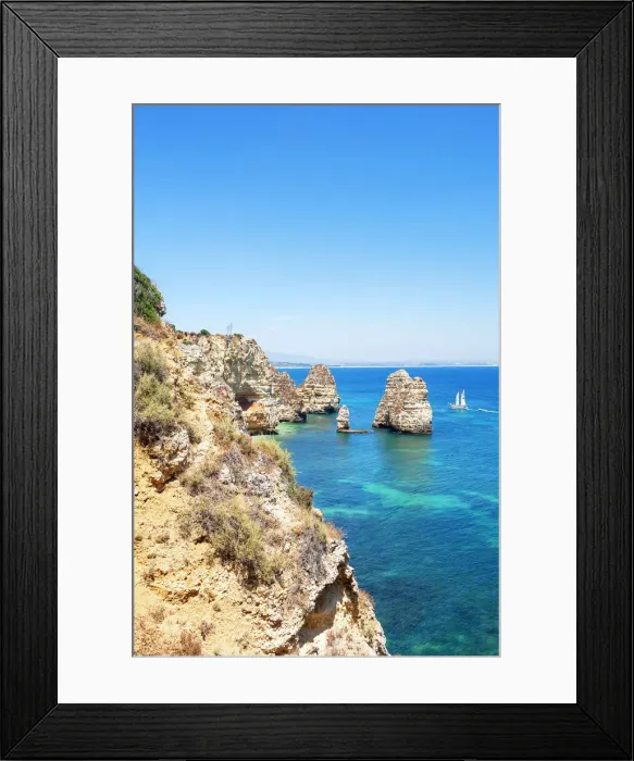 Framed Print : Ponta da Piedade, Lagos, Algarve, Portugal Framed Print : Ponta da Piedade, Lagos, Algarve, Portugal