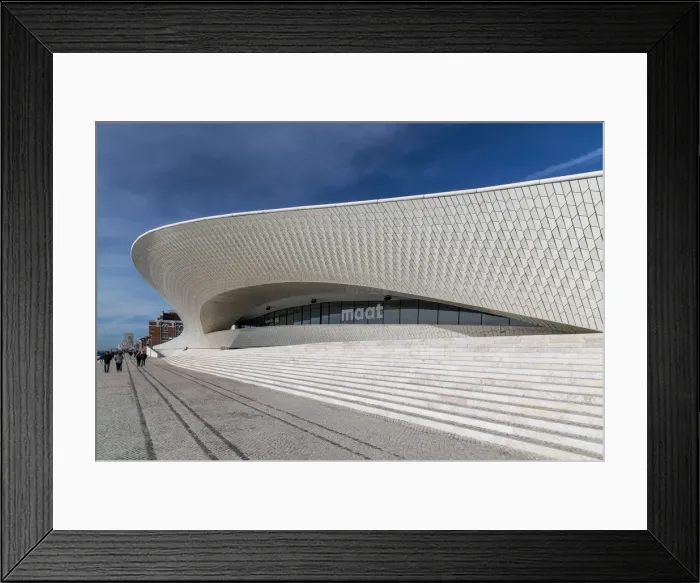 Framed Print : Museum of Art, Architecture and Technology (MaT), Belem, Lisbon, Portugal Framed Print : Museum of Art, Architecture and Technology (MaT), Belem, Lisbon, Portugal