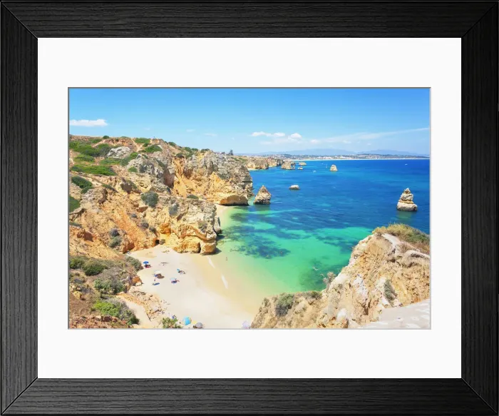 Framed Print : Camilo beach, Lagos, Algarve, Portugal Framed Print : Camilo beach, Lagos, Algarve, Portugal