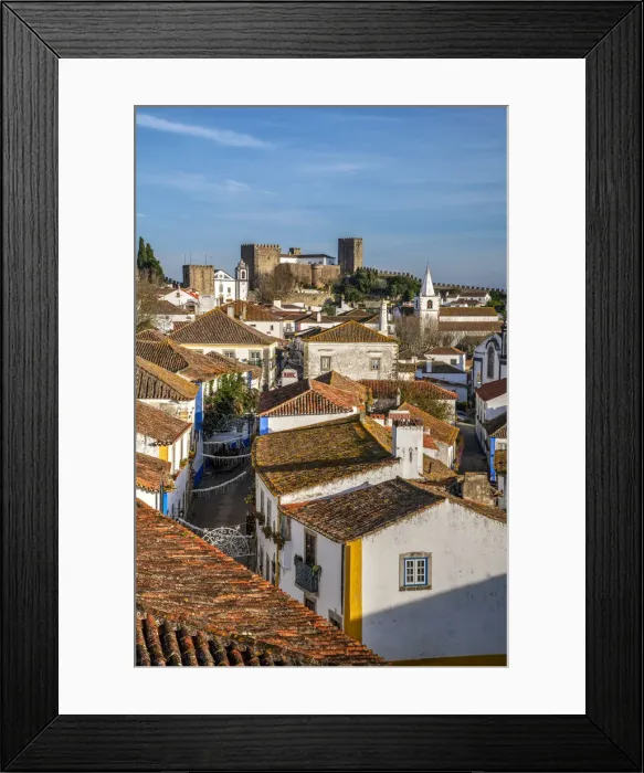 Framed Print : Obidos, Centro, Portugal Framed Print : Obidos, Centro, Portugal