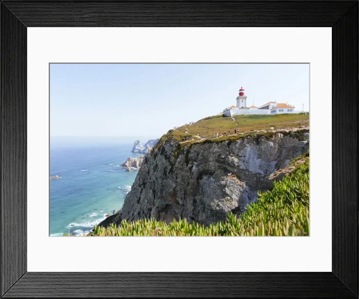 Framed Print : Cabo da Roha, the westernmost place in Europe. Portugal Framed Print : Cabo da Roha, the westernmost place in Europe. Portugal