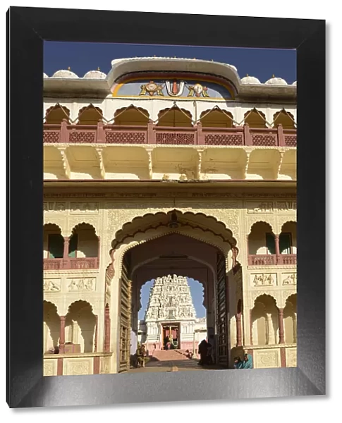 Rang Ji Temple, Pushkar, India, Asia