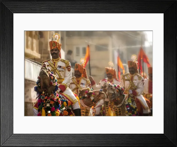 Framed Print : Asia, India, Rajasthan, Jaisalmer, desert festival Framed Print : Asia, India, Rajasthan, Jaisalmer, desert festival
