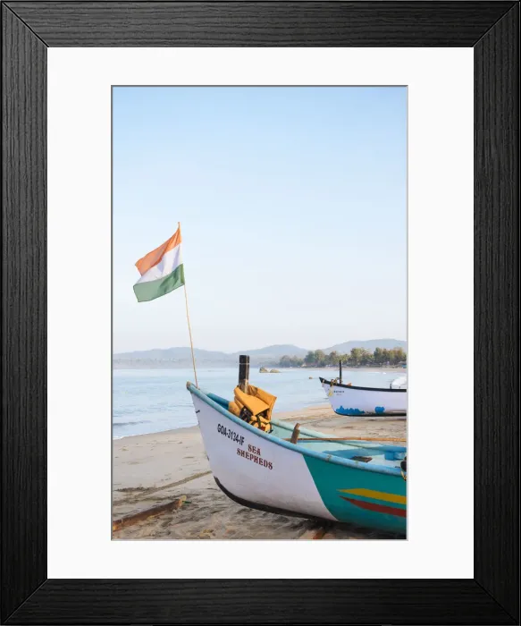 Framed Print : Dawn light at Agonda beach, Goa, India Framed Print : Dawn light at Agonda beach, Goa, India