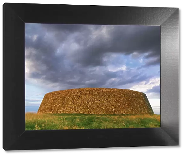 Republic of Ireland, County Donegal, Iron Age stone fortress of Grianan of Aileach