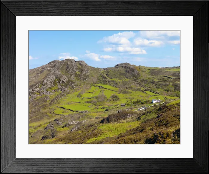 Framed Print : Ireland, Co. Donegal, Rosguill, rural landscape Framed Print : Ireland, Co. Donegal, Rosguill, rural landscape