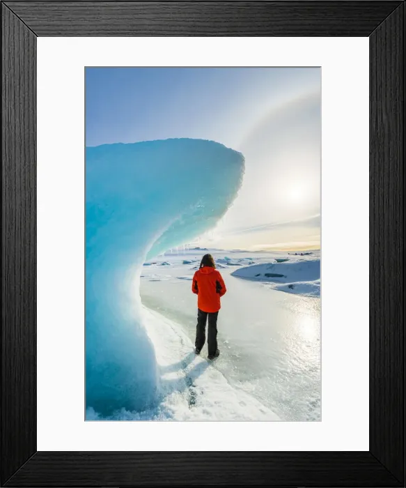 Framed Print : Fjallsarlon glacier lagoon, East Iceland, Iceland Framed Print : Fjallsarlon glacier lagoon, East Iceland, Iceland