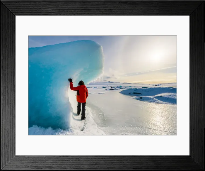 Framed Print : Fjallsarlon glacier lagoon, East Iceland, Iceland Framed Print : Fjallsarlon glacier lagoon, East Iceland, Iceland