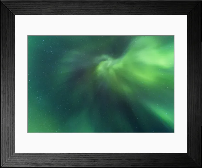 Framed Print : Northern lights in Iceland Framed Print : Northern lights in Iceland