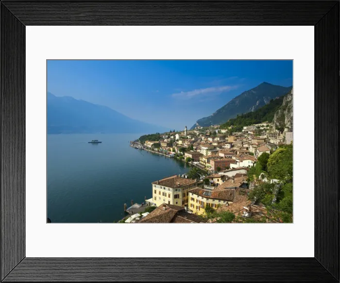 Framed Print : Limone, Lake Garda, Italy Framed Print : Limone, Lake Garda, Italy