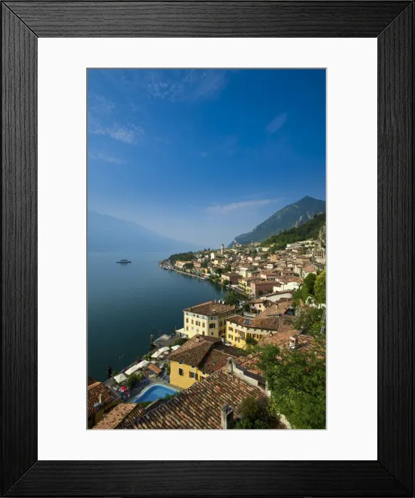 Framed Print : Limone, Lake Garda, Italy Framed Print : Limone, Lake Garda, Italy