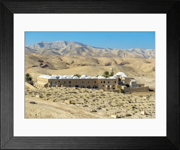 Framed Print : Palestine, West Bank, Jericho. Maqam (shrine) of an-Nabi Musa, believed to be Framed Print : Palestine, West Bank, Jericho. Maqam (shrine) of an-Nabi Musa, believed to be