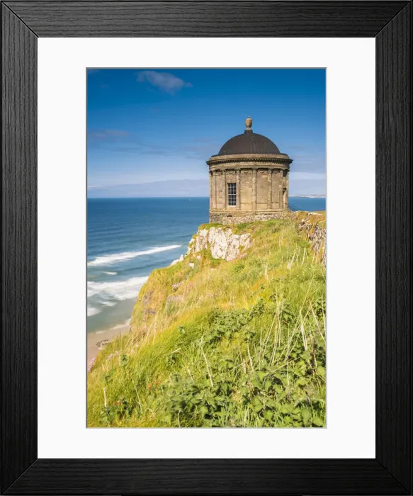 Framed Print : Mussenden temple, Castlerock, County Antrim, Ulster region, northern Ireland, United Framed Print : Mussenden temple, Castlerock, County Antrim, Ulster region, northern Ireland, United