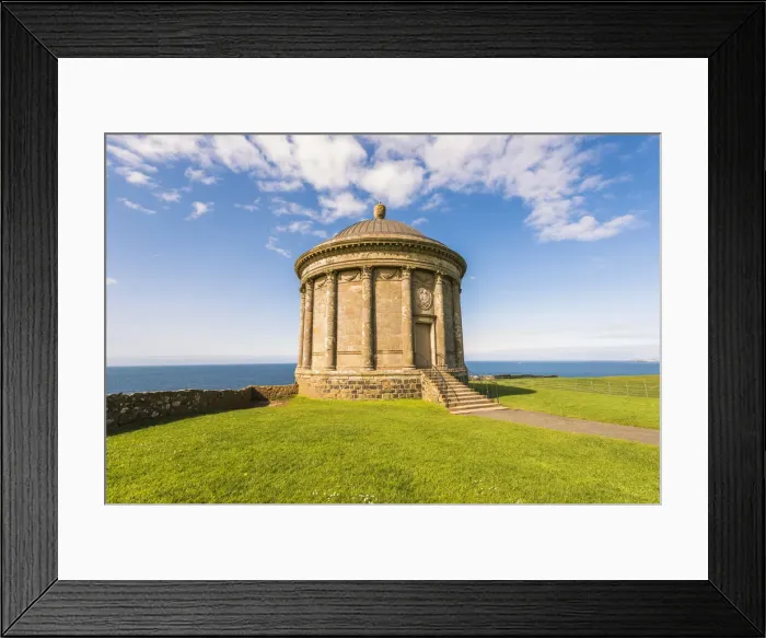 Framed Print : Mussenden temple, Castlerock, County Antrim, Ulster region, northern Ireland, United Framed Print : Mussenden temple, Castlerock, County Antrim, Ulster region, northern Ireland, United