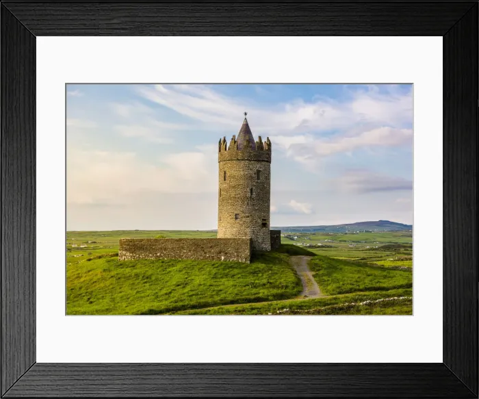 Framed Print : Doolin castle, County Clare, Munster province, Ireland, Europe Framed Print : Doolin castle, County Clare, Munster province, Ireland, Europe