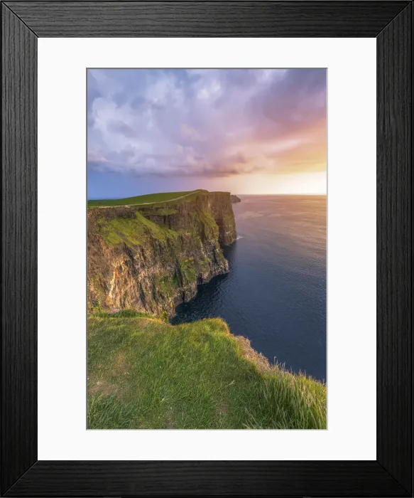 Framed Print : Cliffs of Moher (Aillte an Mhothair), Doolin, County Clare, Munster province, Ireland Framed Print : Cliffs of Moher (Aillte an Mhothair), Doolin, County Clare, Munster province, Ireland