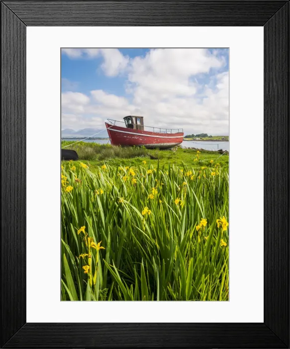 Framed Print : Connemara, County Galway, Connacht province, Republic of Ireland, Europe Framed Print : Connemara, County Galway, Connacht province, Republic of Ireland, Europe