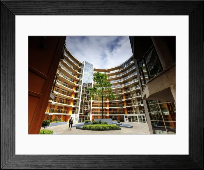 Framed Print : Europe, Dublin, Ireland, modern house called The Alliance by Kennedy Wilson Framed Print : Europe, Dublin, Ireland, modern house called The Alliance by Kennedy Wilson