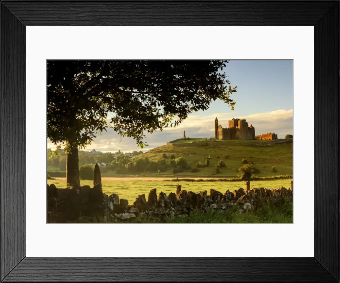 Framed Print : Northern Europe, Ireland, Rock of Cashel at sunrise Framed Print : Northern Europe, Ireland, Rock of Cashel at sunrise