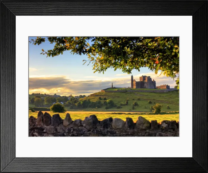 Framed Print : Northern Europe, Ireland, Rock of Cashel at sunrise