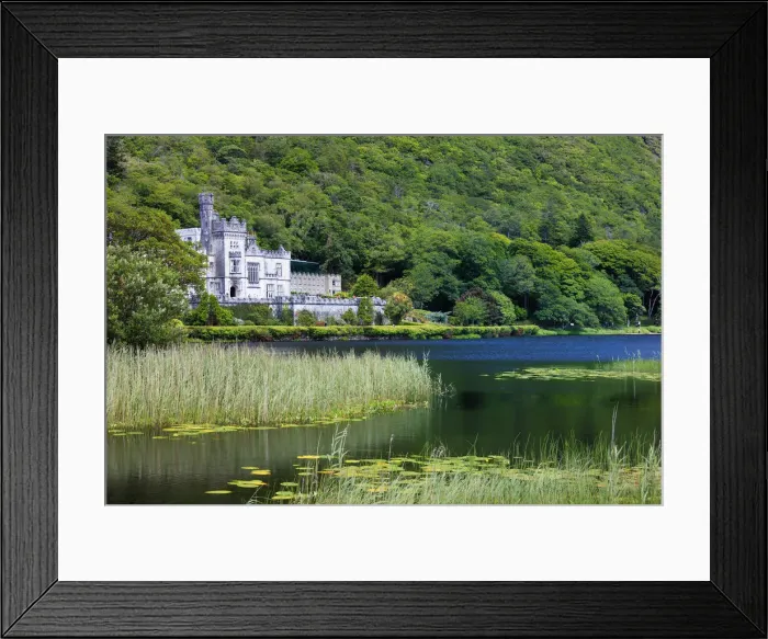 Framed Print : Europe, Ireland, Kylemore Abbey Framed Print : Europe, Ireland, Kylemore Abbey